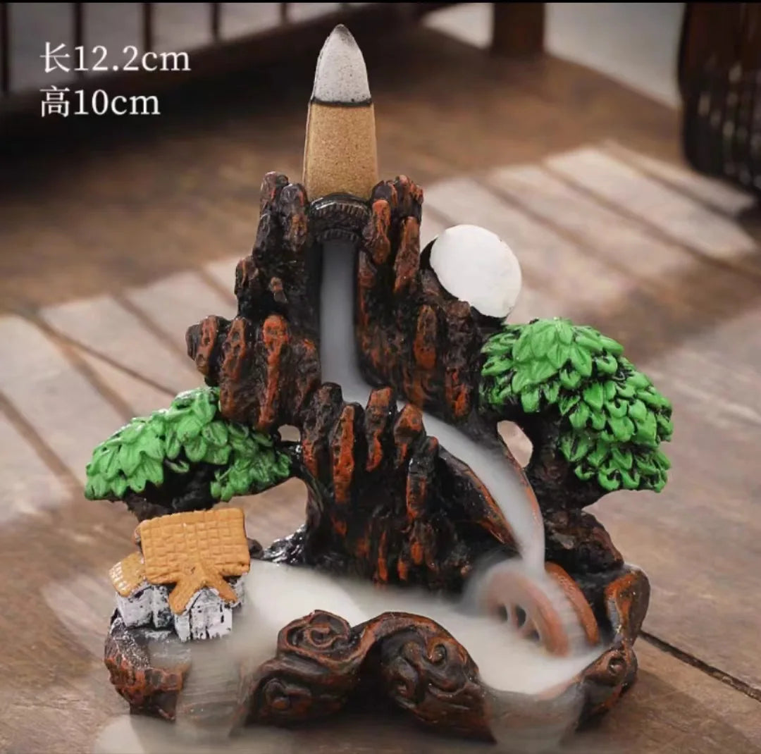 Mountain Waterfall Incense Holder