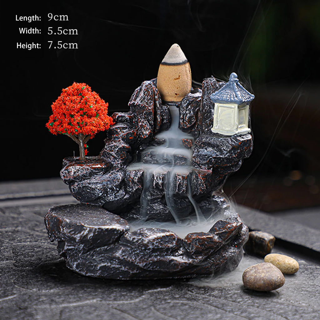 Mountain Waterfall Incense Holder