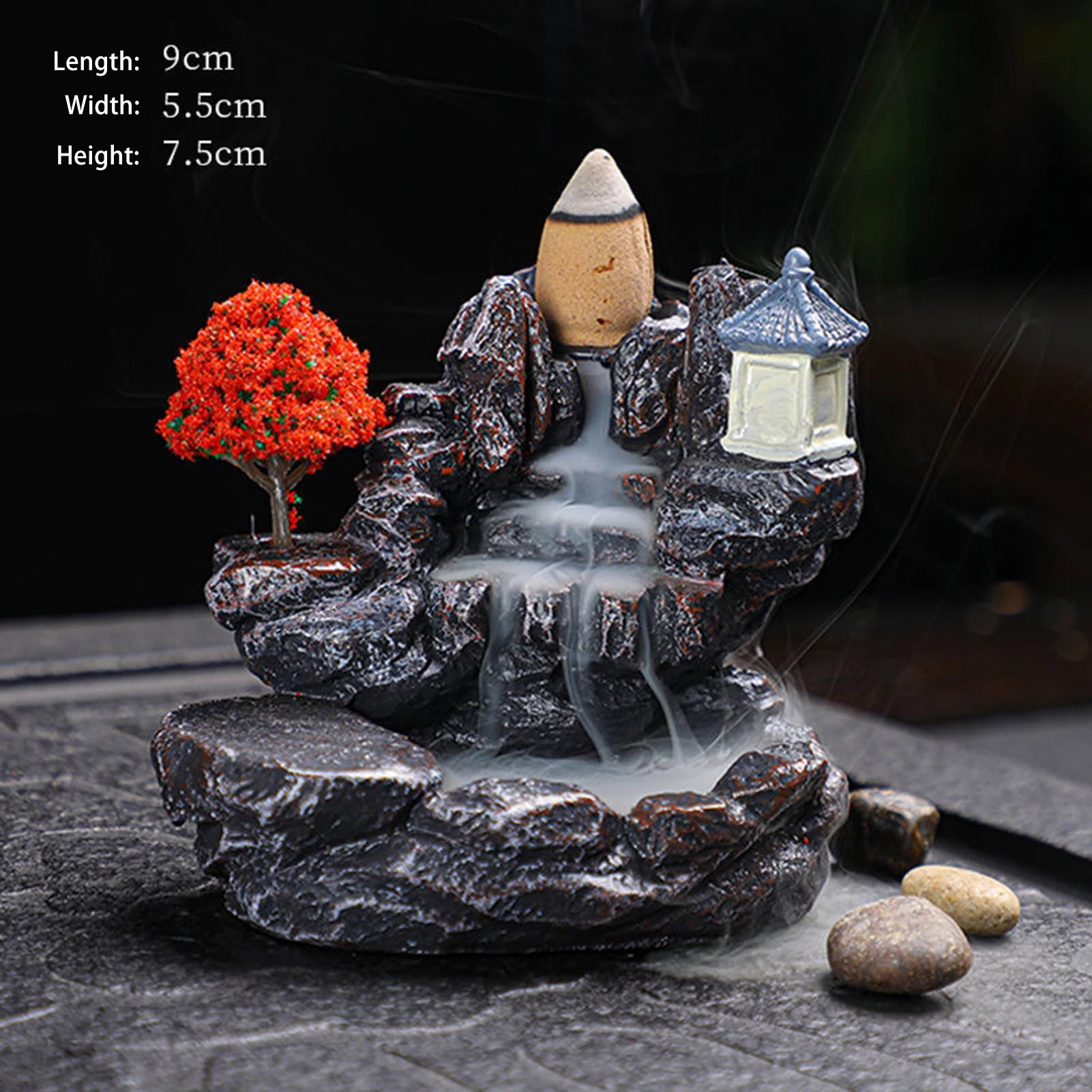 Mountain Waterfall Incense Holder