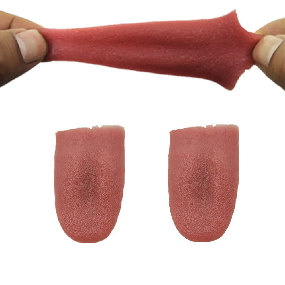 Halloween Prank Props Realistic Fake Tongue