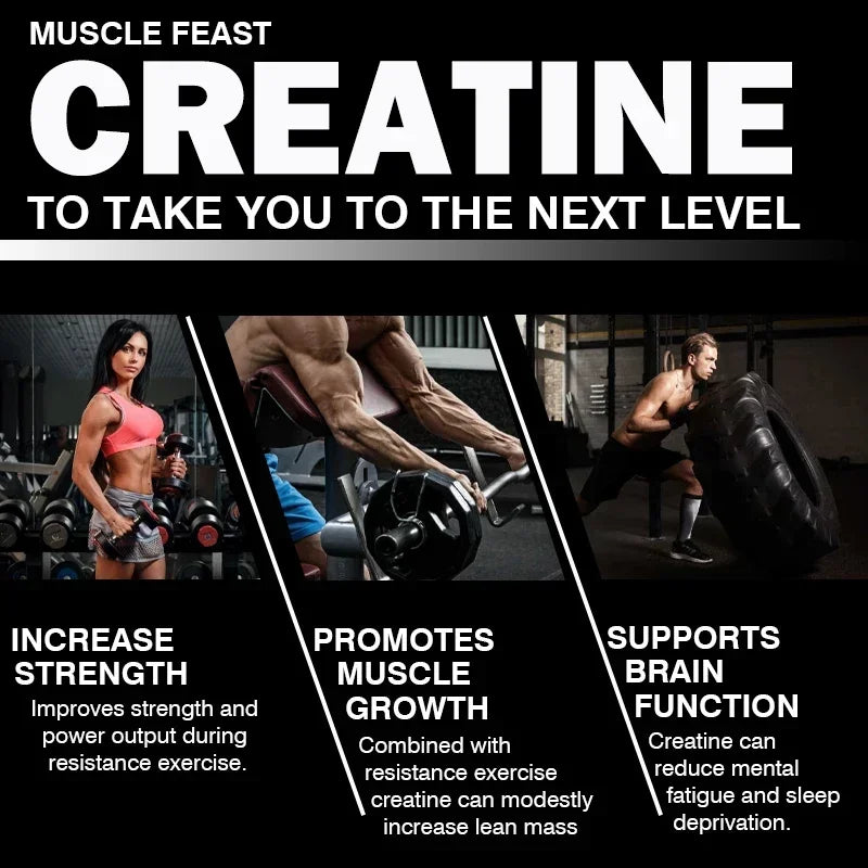 Creatine Monohydrate For Performance Growth And Recovery