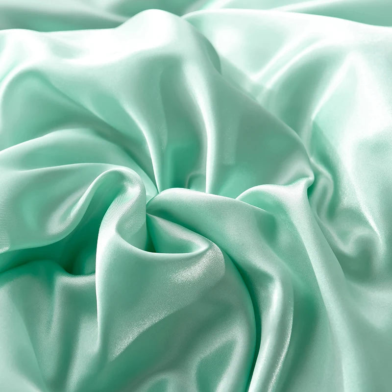High End Soft And Comfortable Satin Sheets For Single and Twin Bed Sheets Set