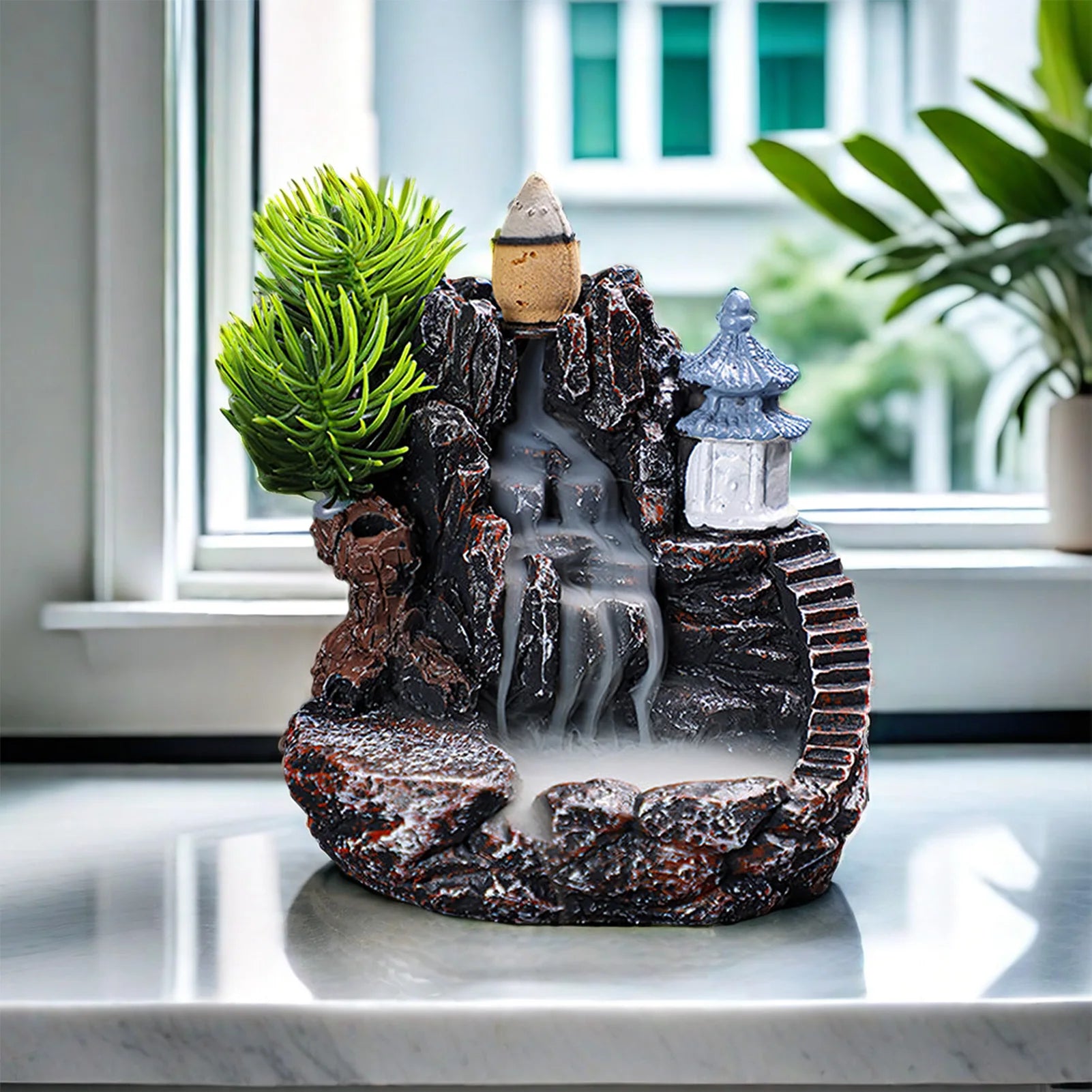 Mountain Waterfall Incense Holder