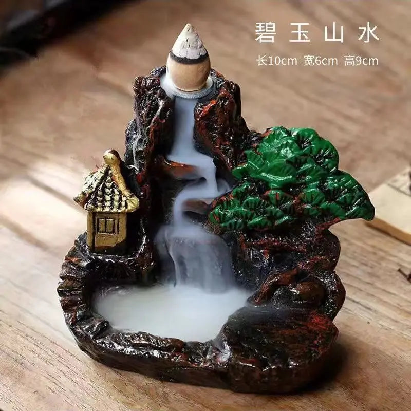 Mountain Waterfall Incense Holder