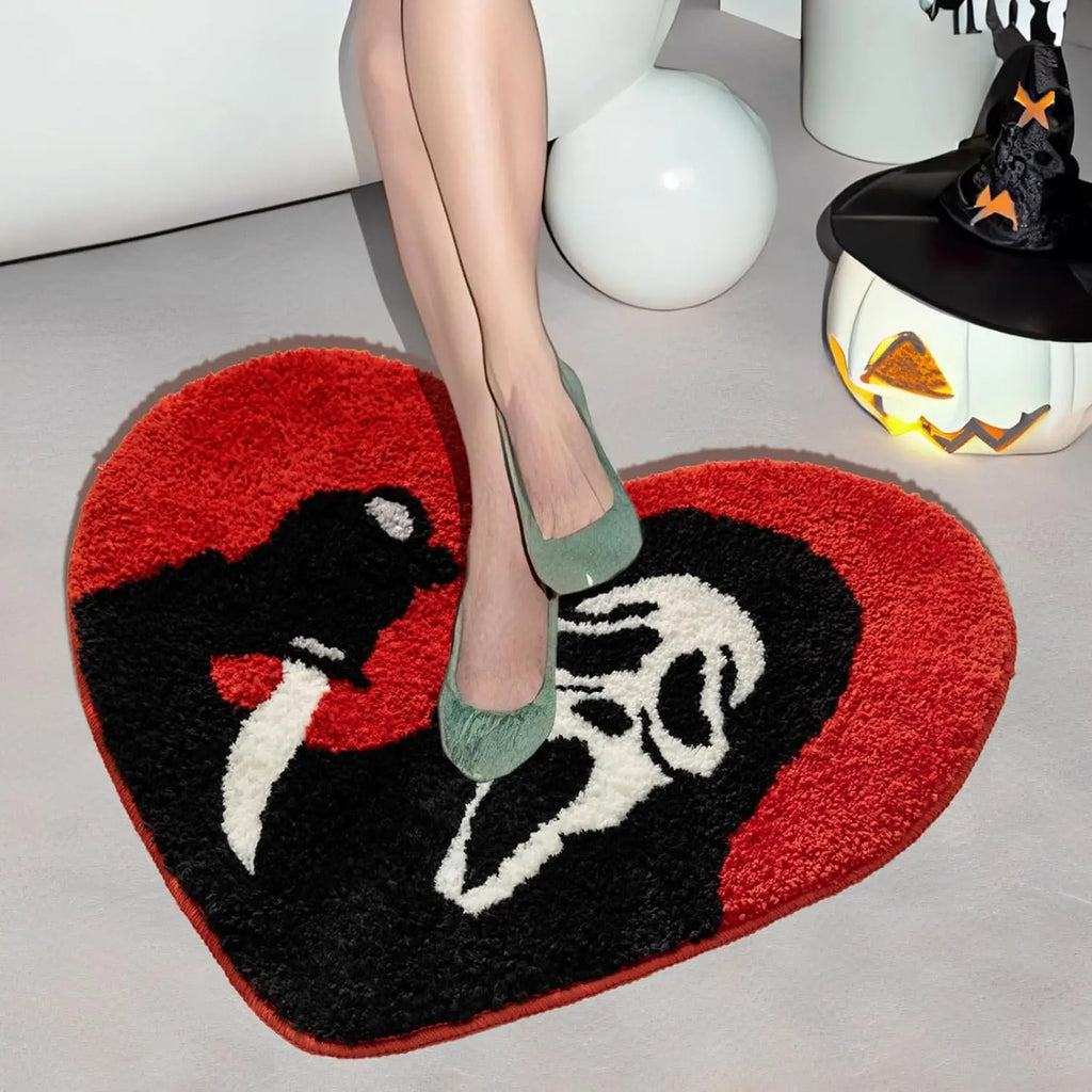Scream Halloween Non Slip Rug