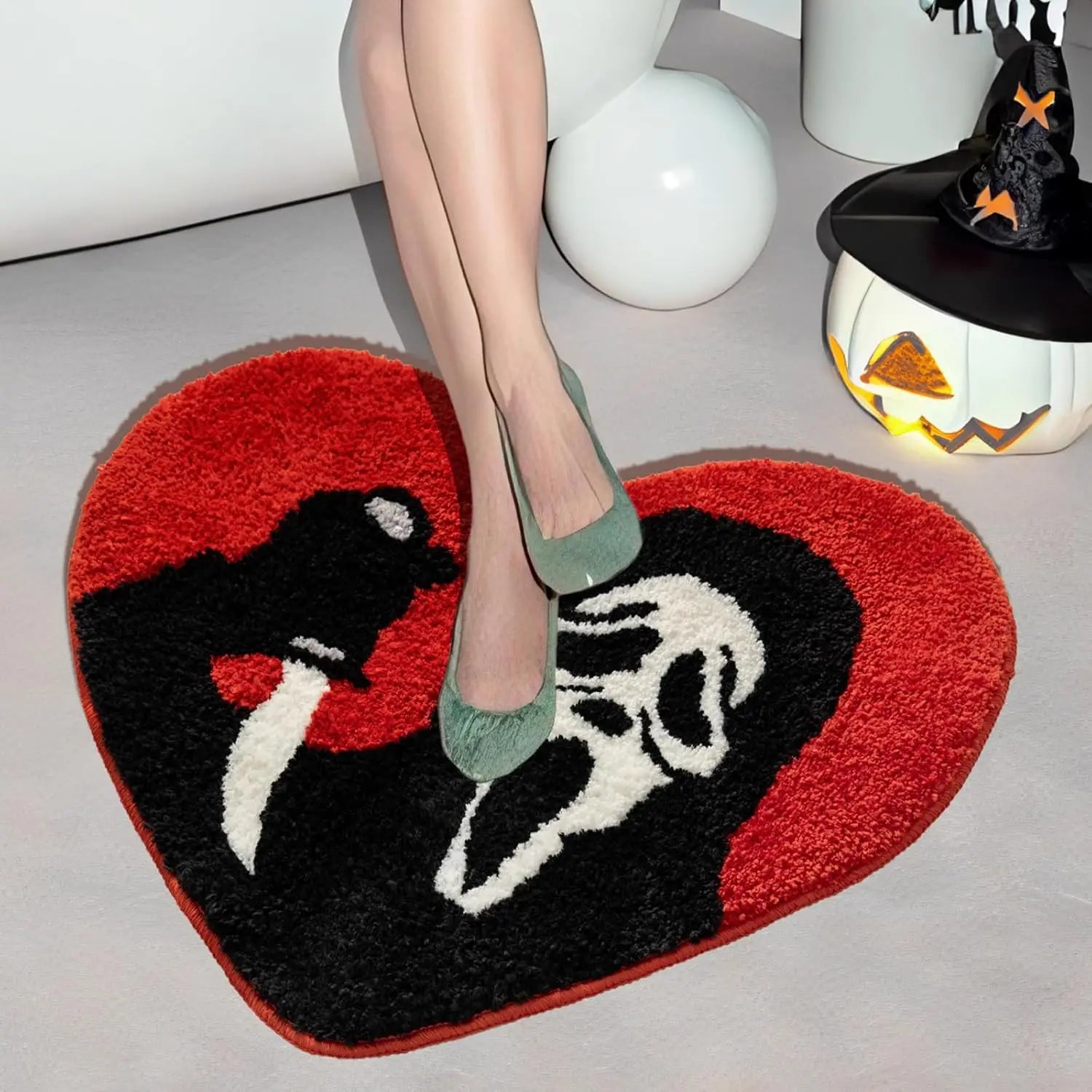 Scream Halloween Non Slip Rug