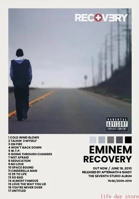 Hip Hop Rap Star Music Album Cover Posters