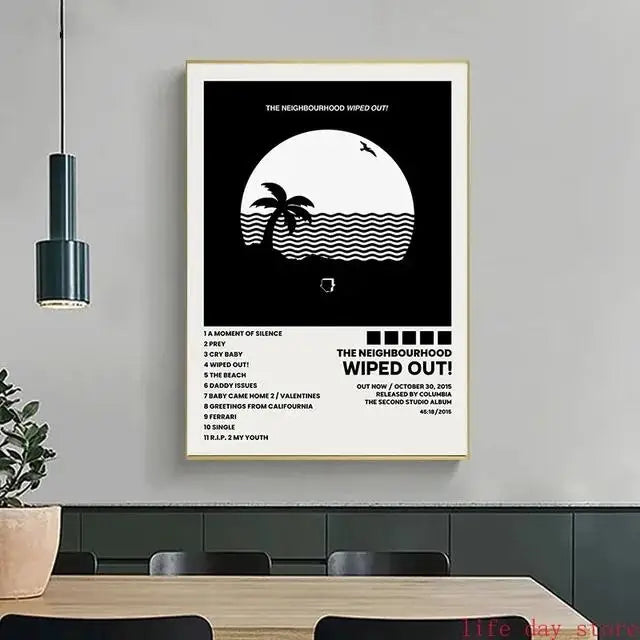 Hip Hop Rap Star Music Album Cover Posters