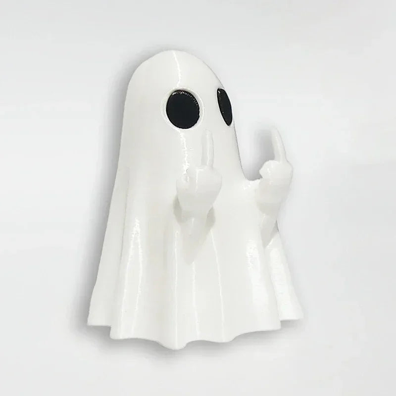 Luminous Ghost Statue Cute Halloween Table Decor Accent
