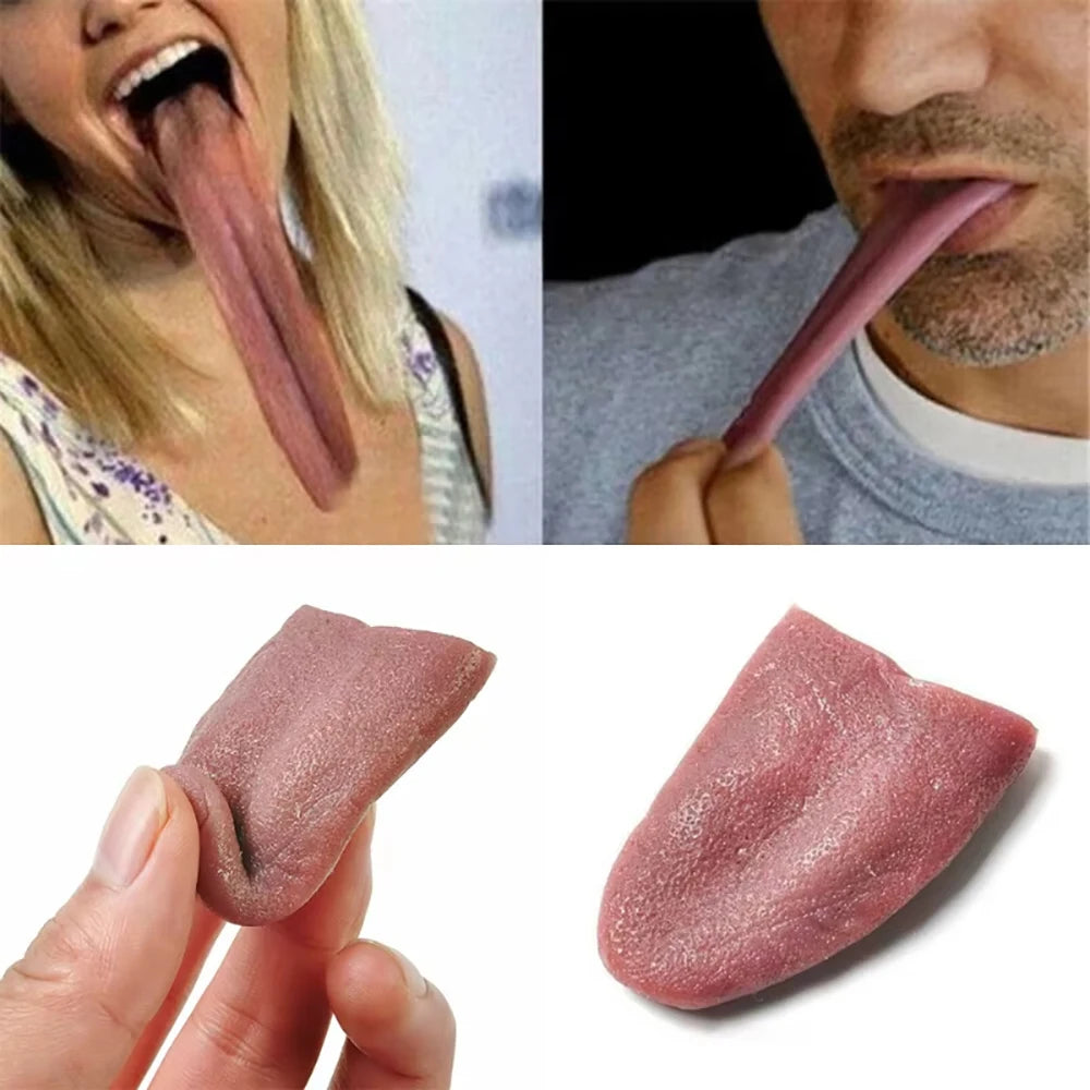 Halloween Prank Props Realistic Fake Tongue