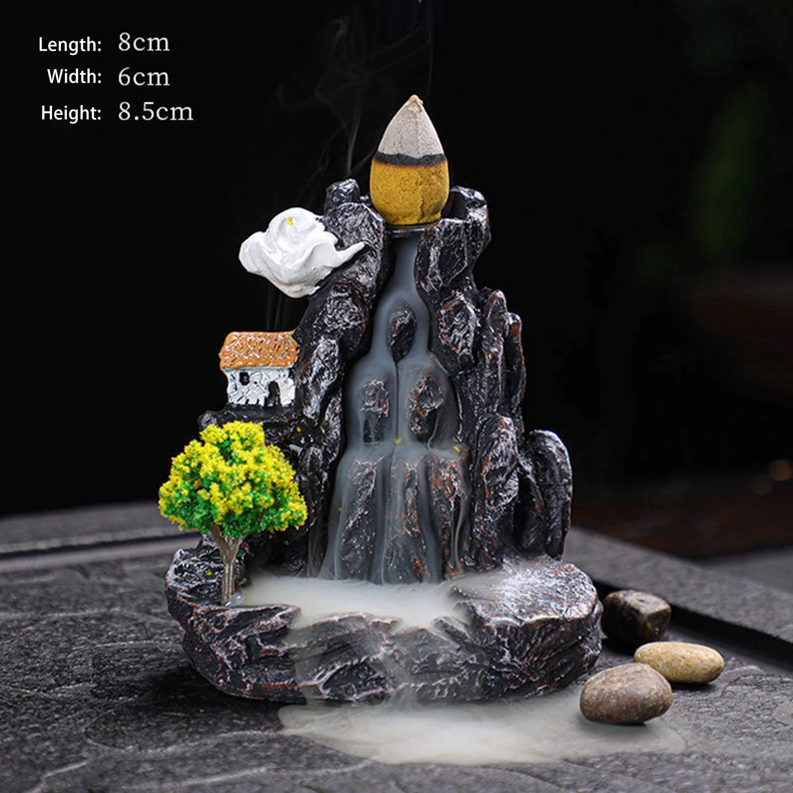 Mountain Waterfall Incense Holder