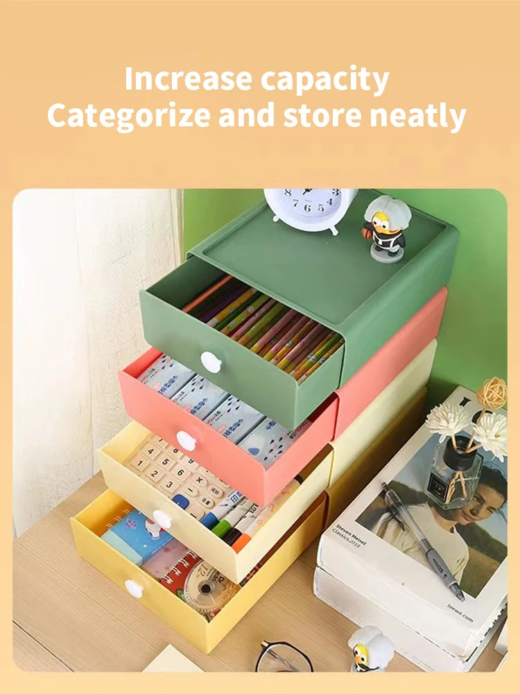 Single Desk Drawer Storage Box