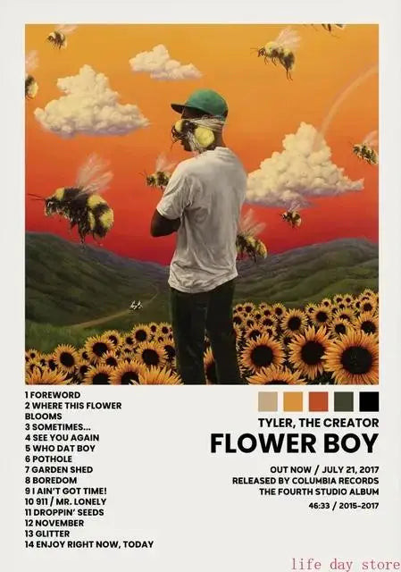 Hip Hop Rap Star Music Album Cover Posters