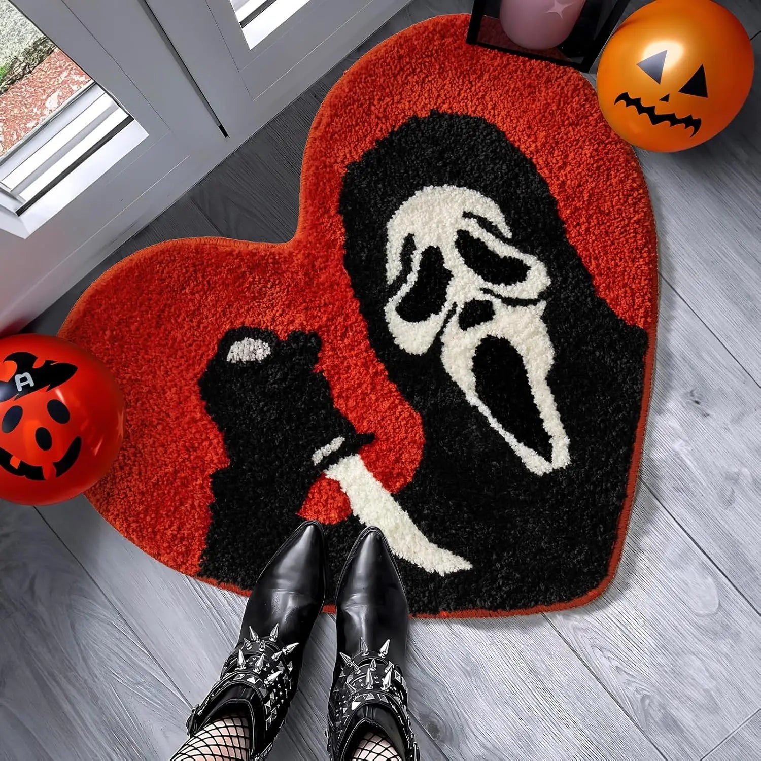 Scream Halloween Non Slip Rug