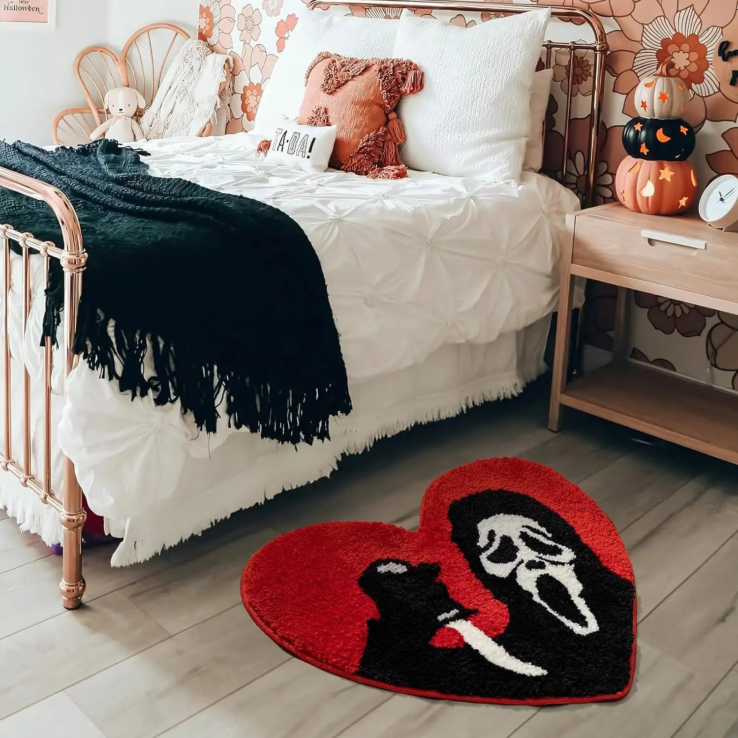 Scream Halloween Non Slip Rug