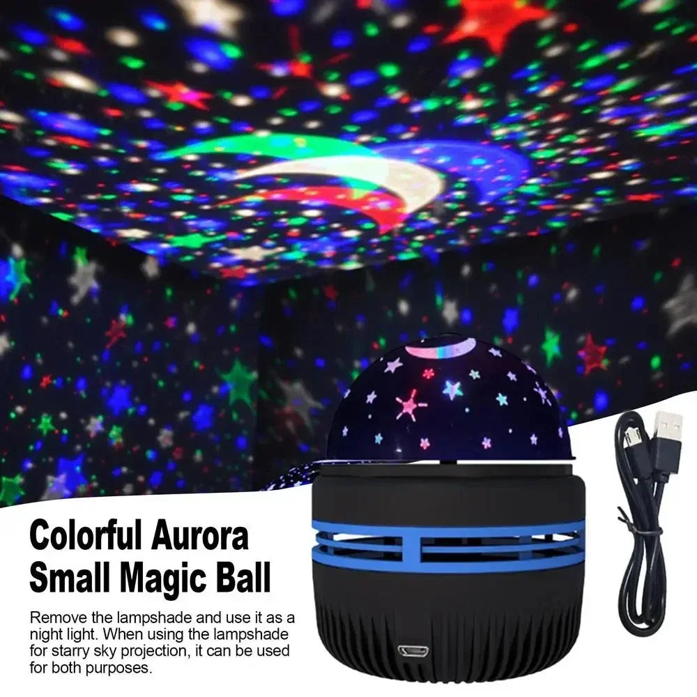 LED Galaxy Projector Light Multi-color With Remote Control