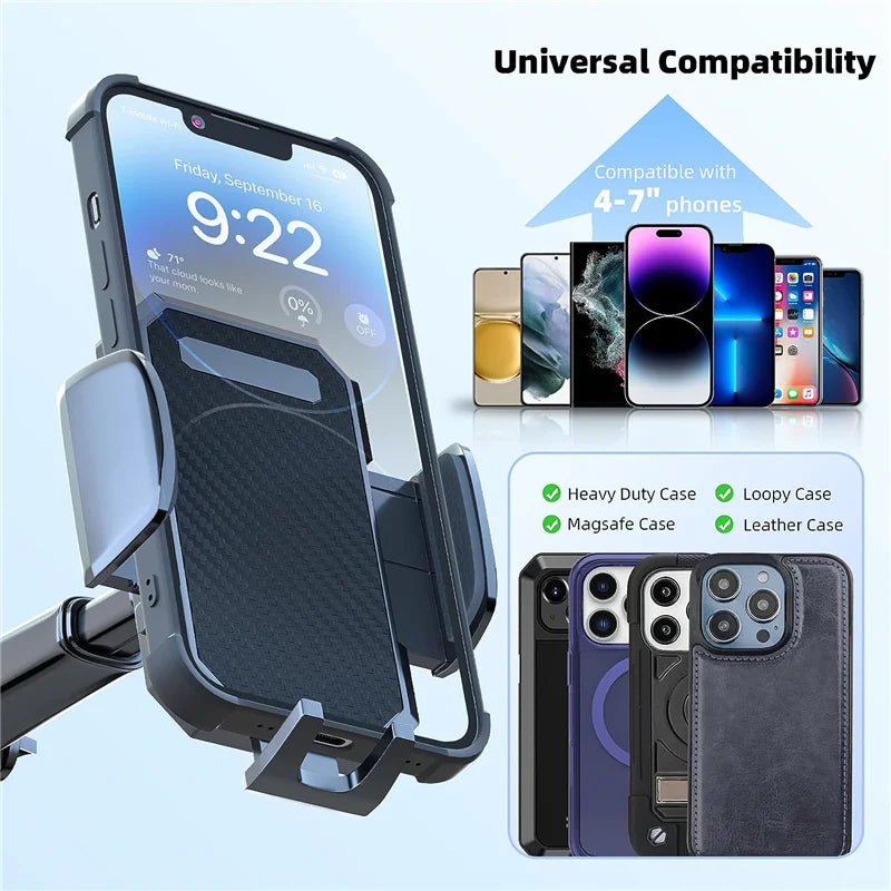 2025 Universal Suction Car Phone Holder 360 Degree Rotation