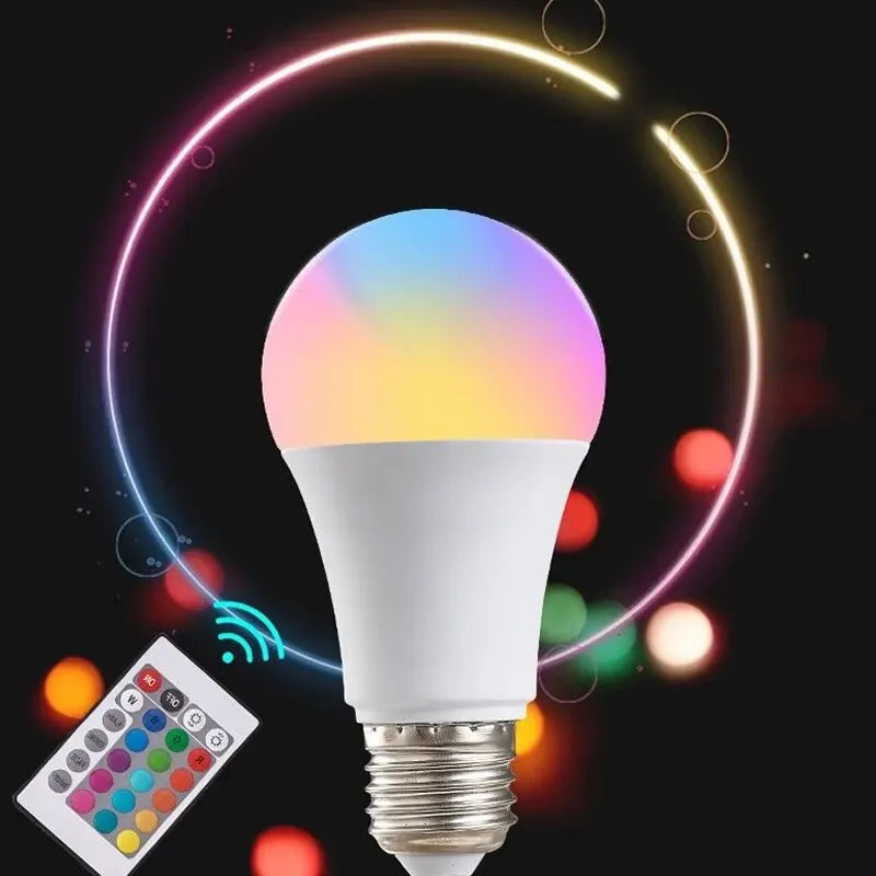 16 Colors RGB Bulb LED Multicolor Bulb With Remote Control