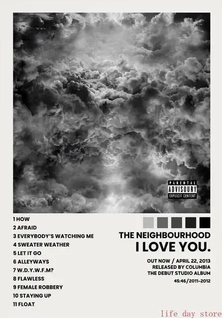 Hip Hop Rap Star Music Album Cover Posters