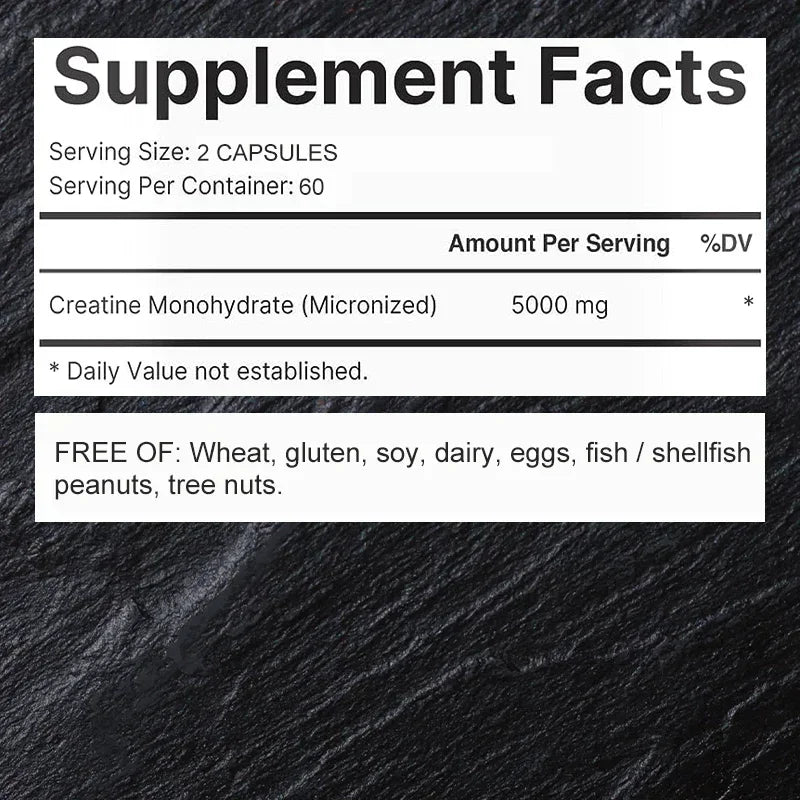 Creatine Monohydrate For Performance Growth And Recovery