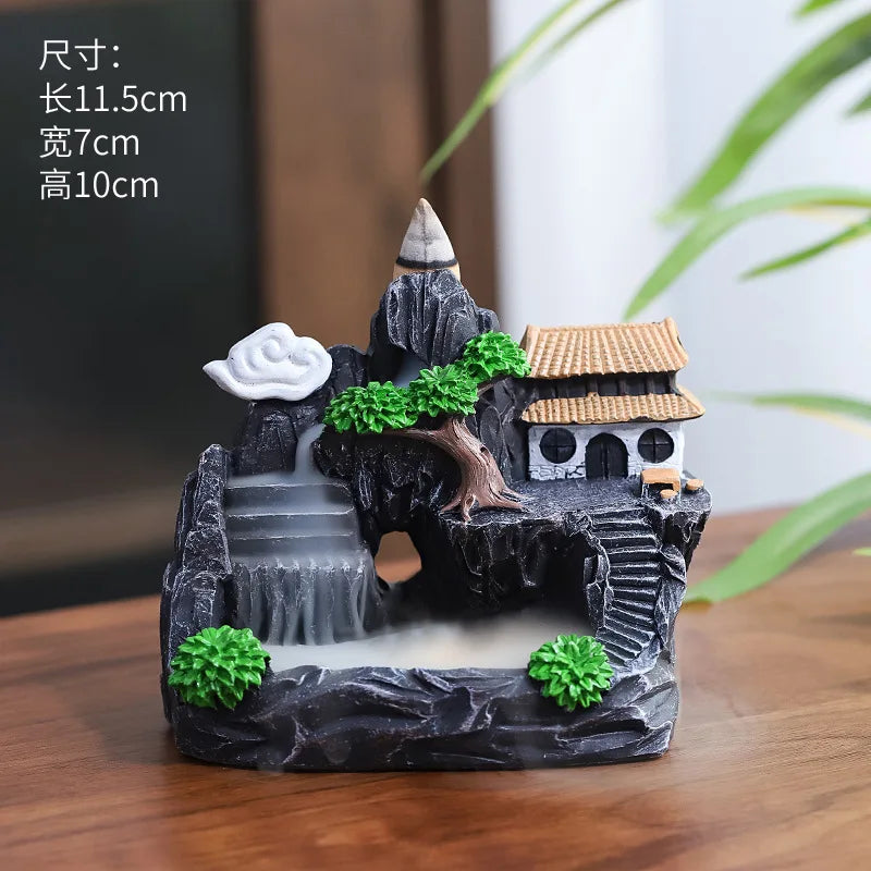 Mountain Waterfall Incense Holder